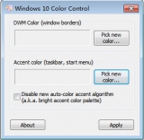 Windows 10 Color Control 1.1