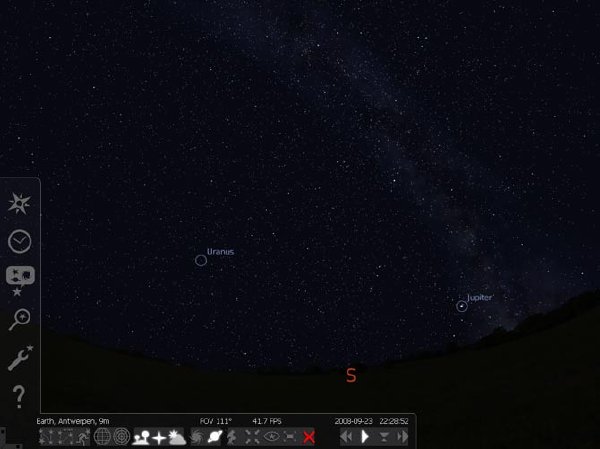 模拟星空软件Stellarium for Veket