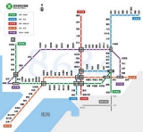 深圳地铁线路图2015最新版 高清版