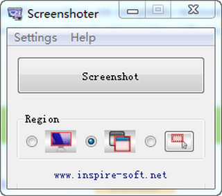 图像捕捉软件Screenshoter 1.92软件截图