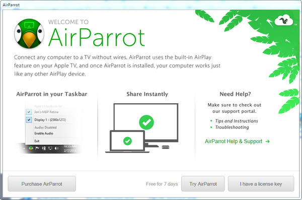 PC传屏工具AirParrot