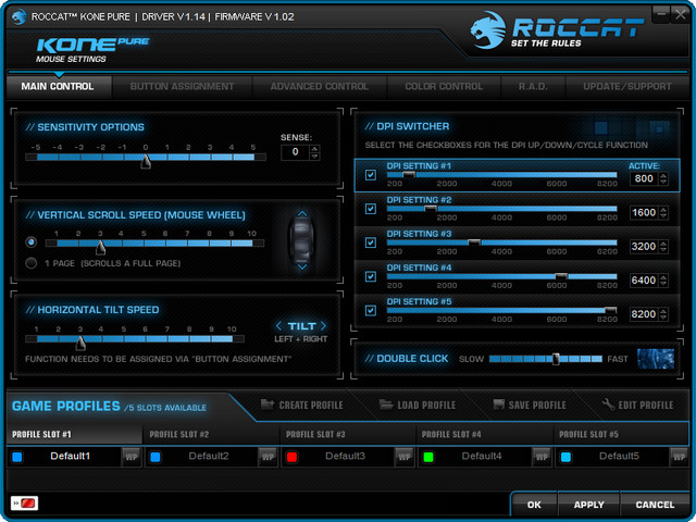 Roccat冰豹Kone Pure鼠标驱动