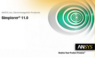 ANSYS Simplorer 11.0软件截图