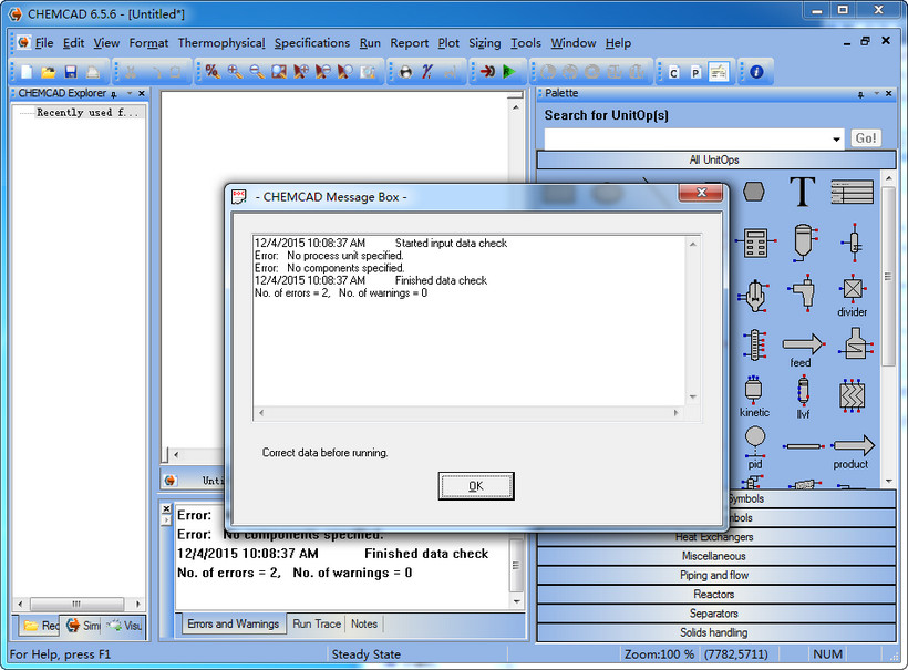 Chemstations CHEMCAD