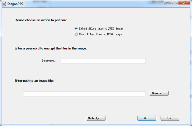 SteganPEG 图片加密软件 1.0