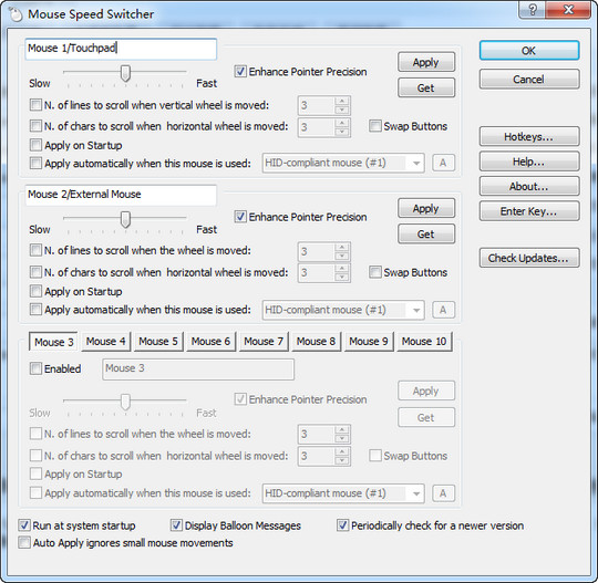 Mouse Speed Switcher 3.4.1