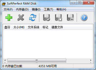 内存虚拟磁盘SoftPerfect RAM Disk 3.4.7软件截图