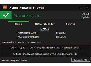 Xvirus Personal Firewall Pro 4.1.1.0软件截图