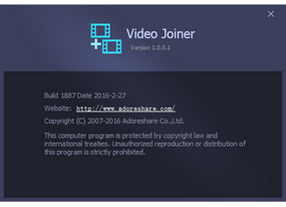 Adoreshare Video Joiner 1.0.0.1软件截图