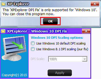 Windows 10 DPI Fix