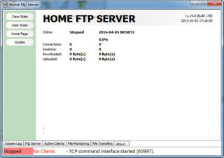 Home Ftp Server 1.14.0 Build176软件截图