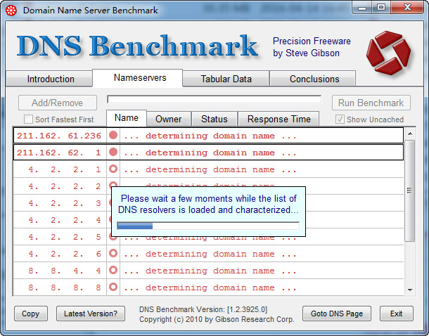 DNS Benchmark