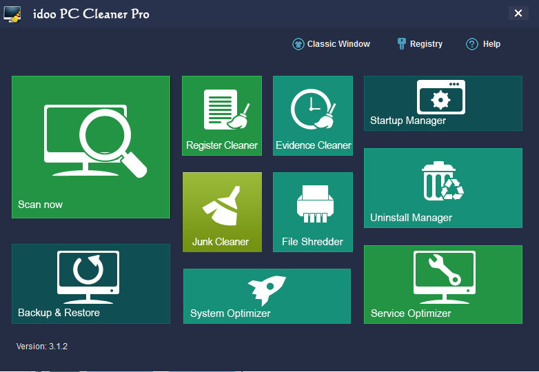 idoo PC Cleaner系统优化软件