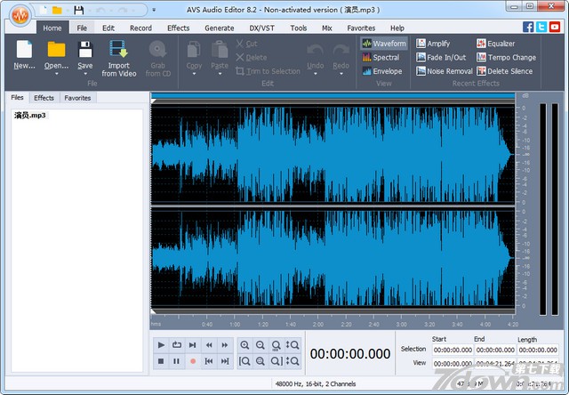 AVS Audio Editor 汉化破解版 8.2 破解版