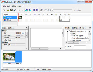 Flash动画制作软件FlashSlider 4.3.1 破解版软件截图