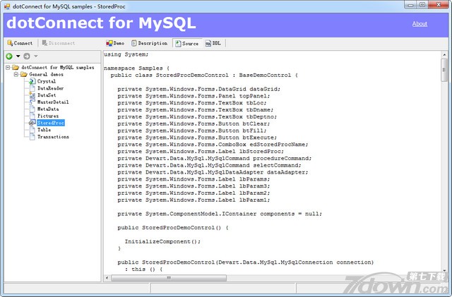 dotConnect for MySQL