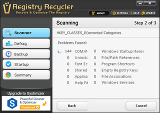 注册表清理工具Registry Recycler 0.9.2.7软件截图