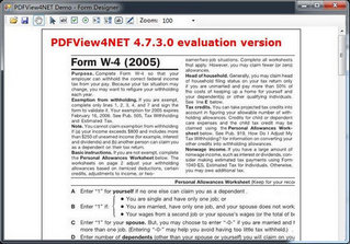 PDFView4NET 4.7.4 特别版软件截图