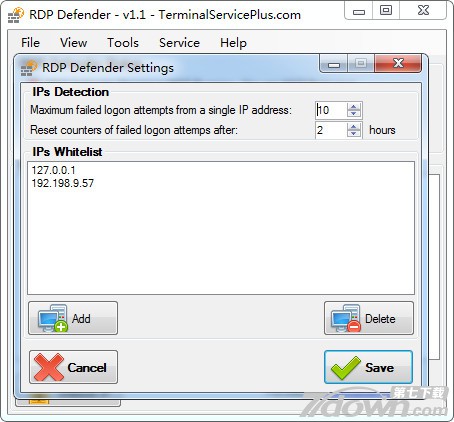 防止电脑被远程控制RDP Defender