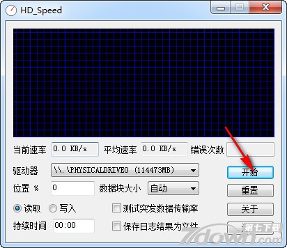 硬盘测试软件HD Speed