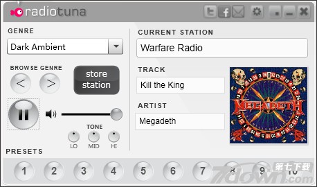 网络音乐电台Radio Tuna 1.0