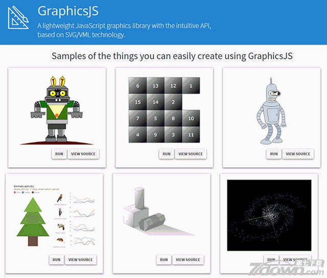 GraphicsJS图像绘制工具