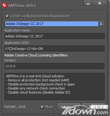 Adobe InDesign CC 2017通用补丁