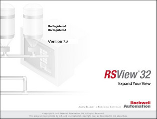 RSView32 7.2 中文版软件截图