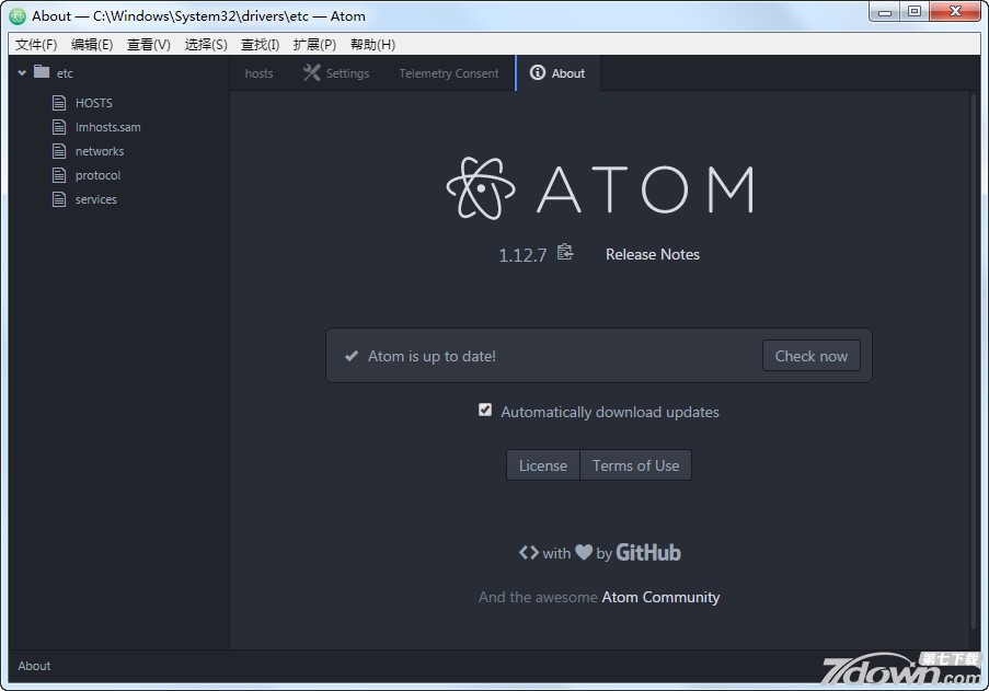 Atom汉化包 3.5.0 免费版