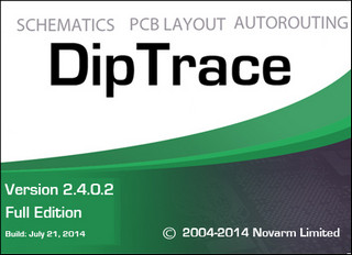 PCB软件DipTrace 2.4.02软件截图