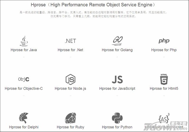 Hprose For Java