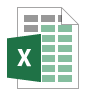 现金流量表Excel模板 2017