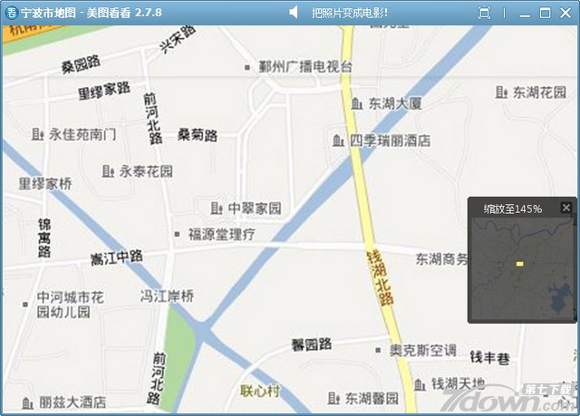宁波电子地图高清版