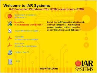 IAR Stm8 1.20.1