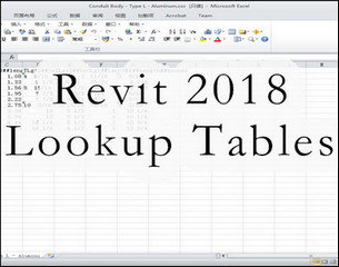 Revit 2018 Lookup Tables 简体中文版