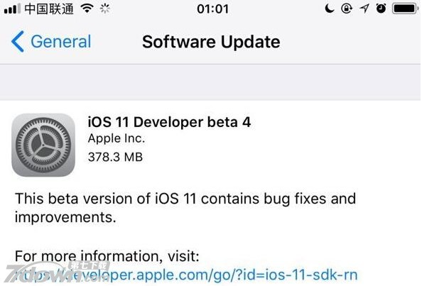 iOS11Beta4固件