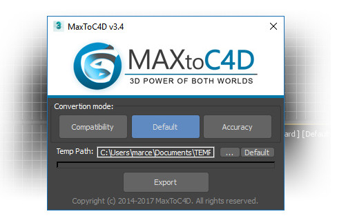3Dmax转C4D插件 3.4 中文破解版