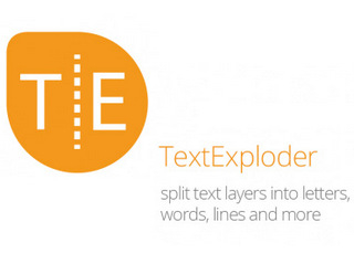 AE文字分割图层 Aescripts TextExploder 1.0 完整版软件截图