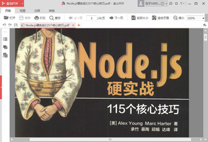 Node.js硬实战115个核心技巧PDF电子书 完整版软件截图