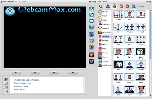 WebcamMax 大麦视频特效