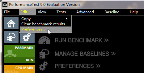 PassMark PerformanceTest 9