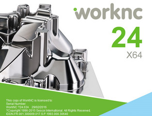 WorkNC V24.03a汉化版 破解版软件截图