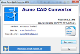 Acme CAD Converter 2018破解版 8.9.8.1476 去教育版