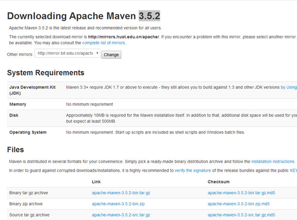 Apache Mave 3.8.1 3.8.1
