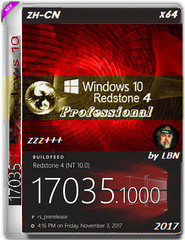 Win10 RS4 V17035.1000 专业版精简版32位 简体中文版软件截图