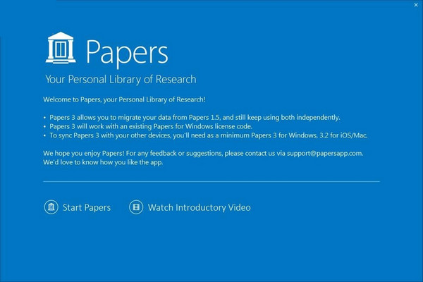 Papers For Windows 3.0.160
