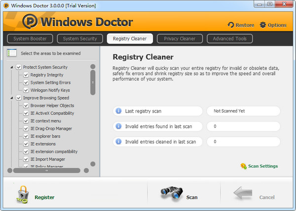 Windows Doctor 系统维护