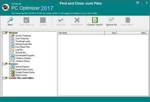 PC Optimizer Pro 10.0 特别版软件截图
