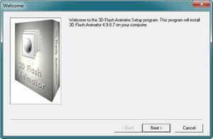 3D Flash 动画制作软件 4.9.8.7软件截图