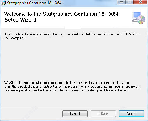 Statgraphics Centurion18破解